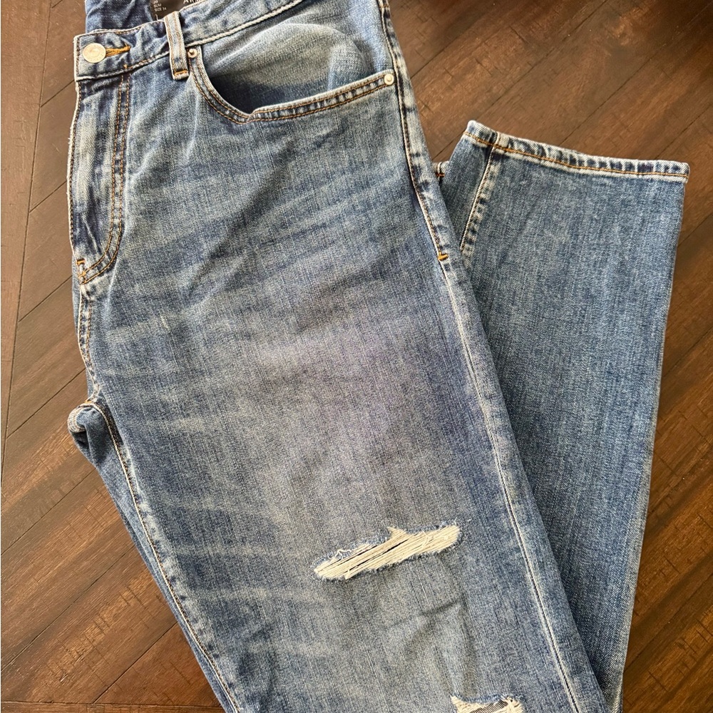 A/X Armani Exchange Relaxed Blue Jeans